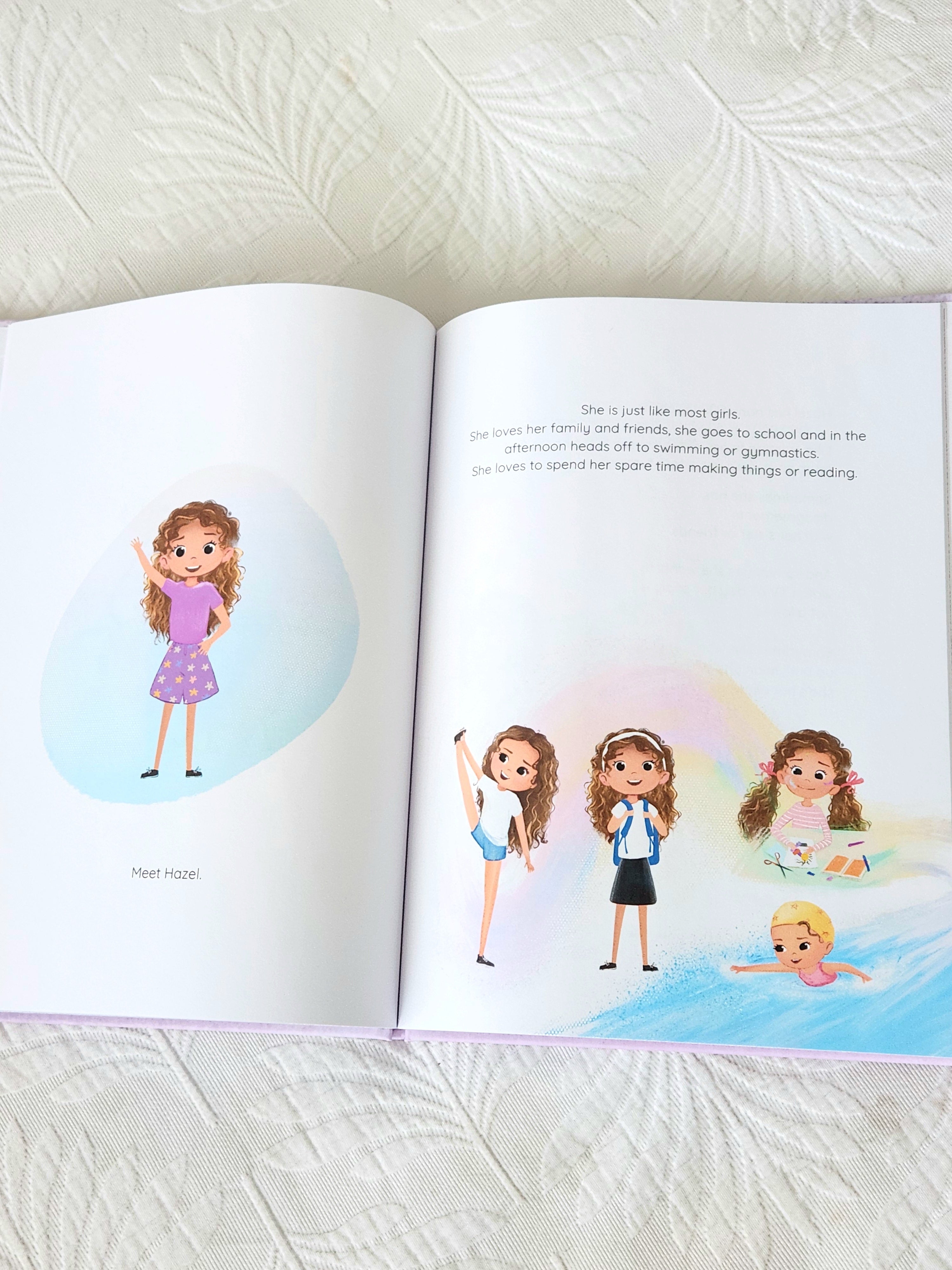 Hazel's Worries -Children’s book about big worries and anxiety- Paperback