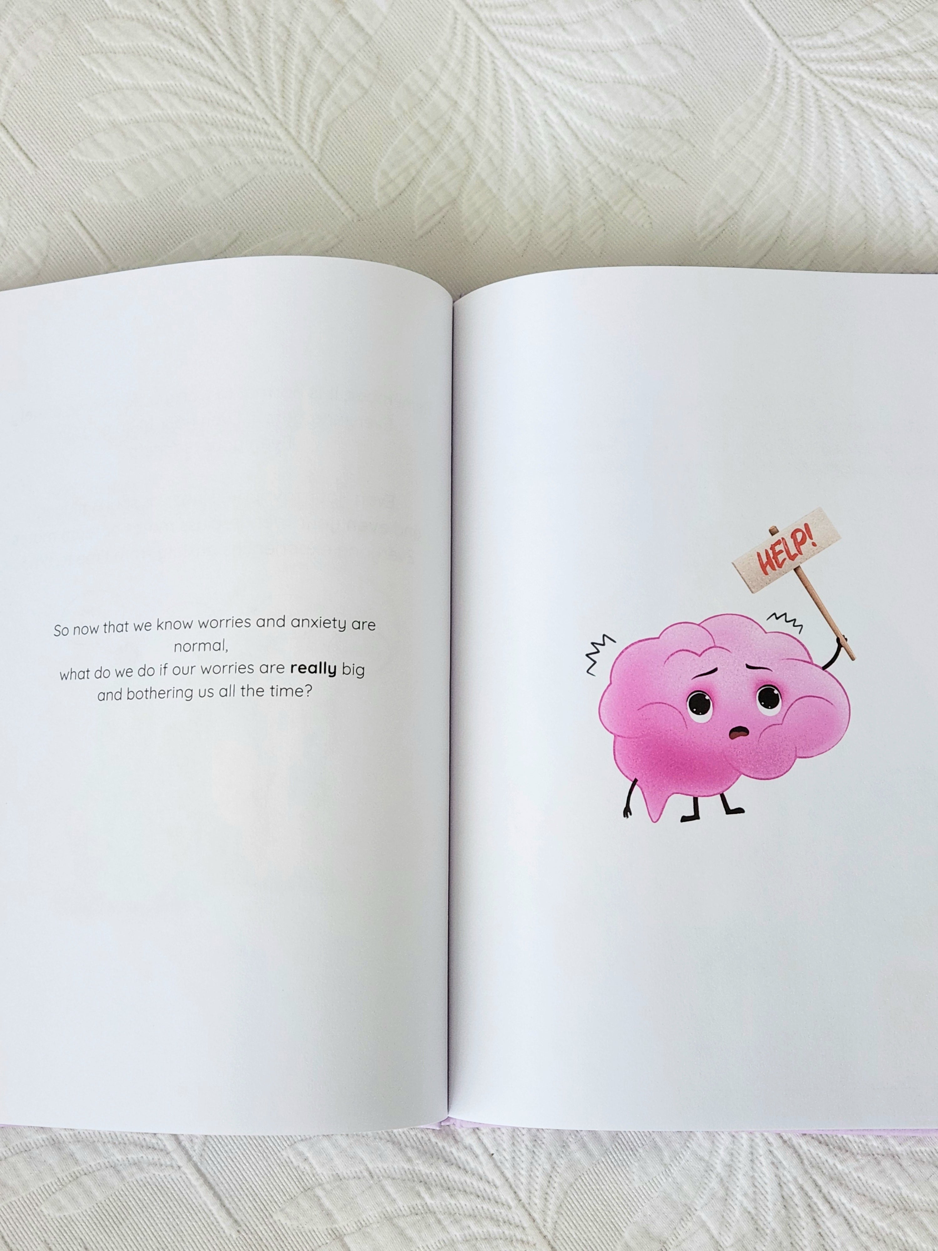 Hazel's Worries -Children’s book about big worries and anxiety- Paperback