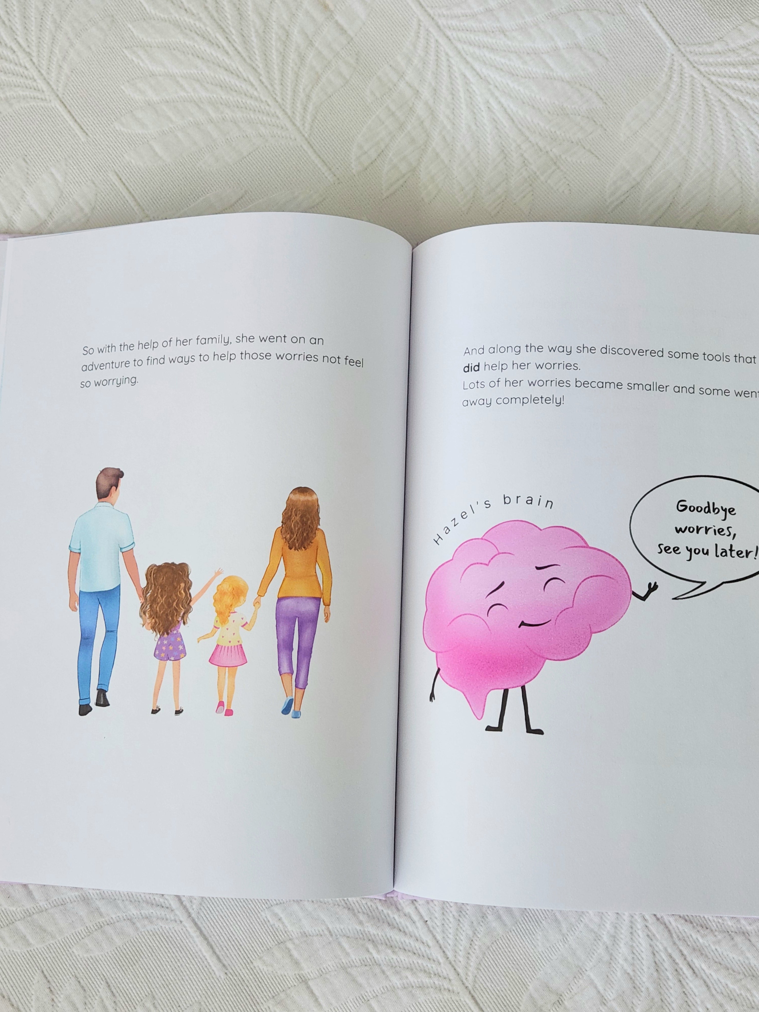 Hazel's Worries -Children’s book about big worries and anxiety- Paperback