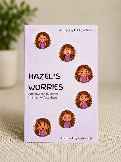 Hazel's Worries -Children’s book about big worries and anxiety - Travel Size